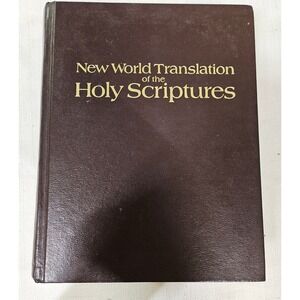 New World Translation of the Holy Scriptures With References 1984 Hardcover
